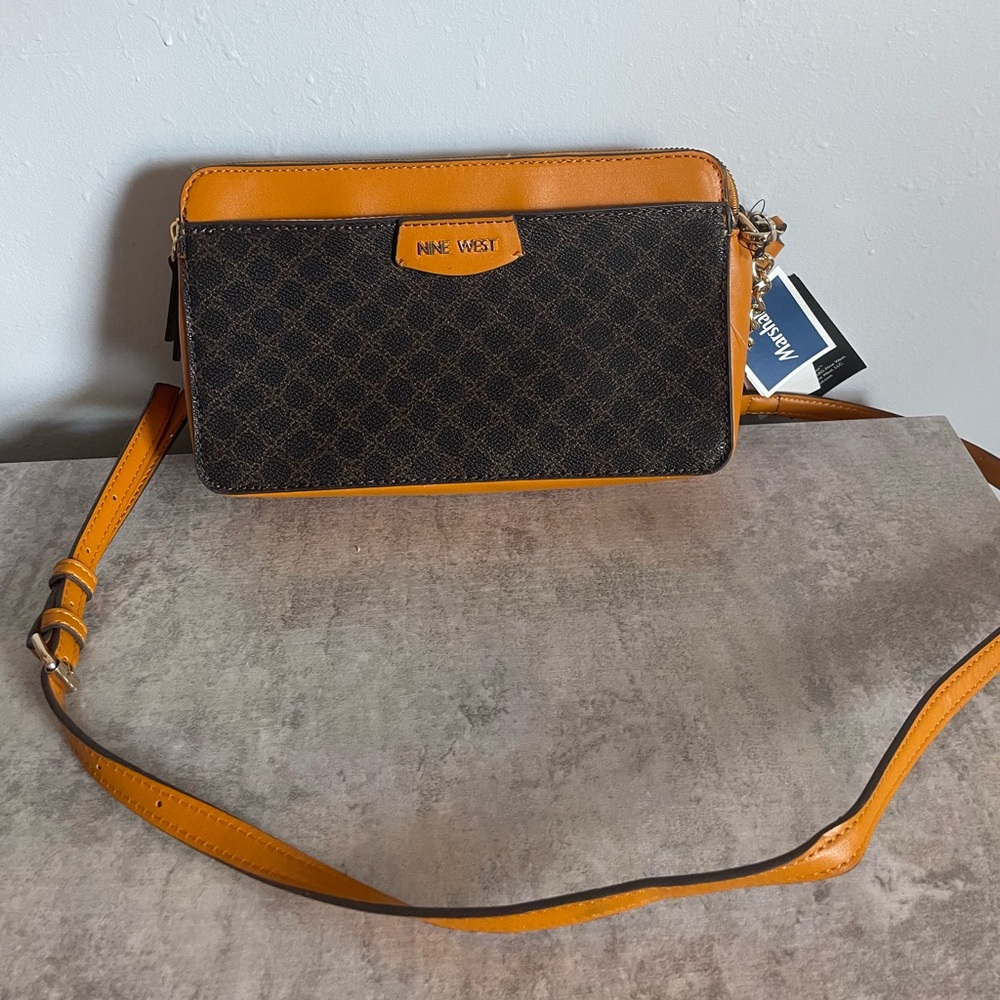 NINE WEST DOUBLE ZIP BAG